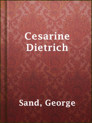 Cesarine Dietrich - ebook